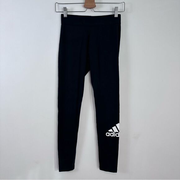 Adidas Badge of Sport Leggings in Black Size S - Picture 2 of 8